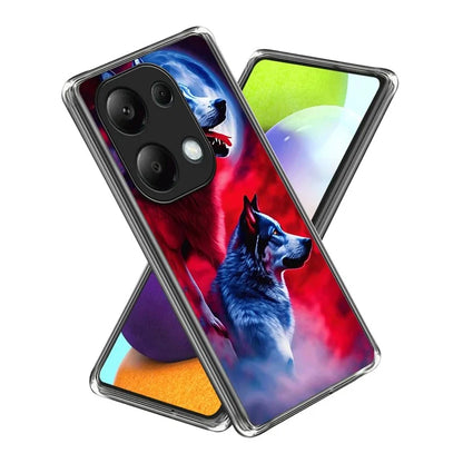 For Xiaomi Redmi Note 13 Pro 4G / Poco M6 Pro 4G Case Pattern Slim Design TPU Phone Cover