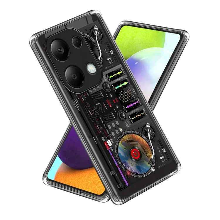 For Xiaomi Redmi Note 13 Pro 4G / Poco M6 Pro 4G Case Pattern Slim Design TPU Phone Cover