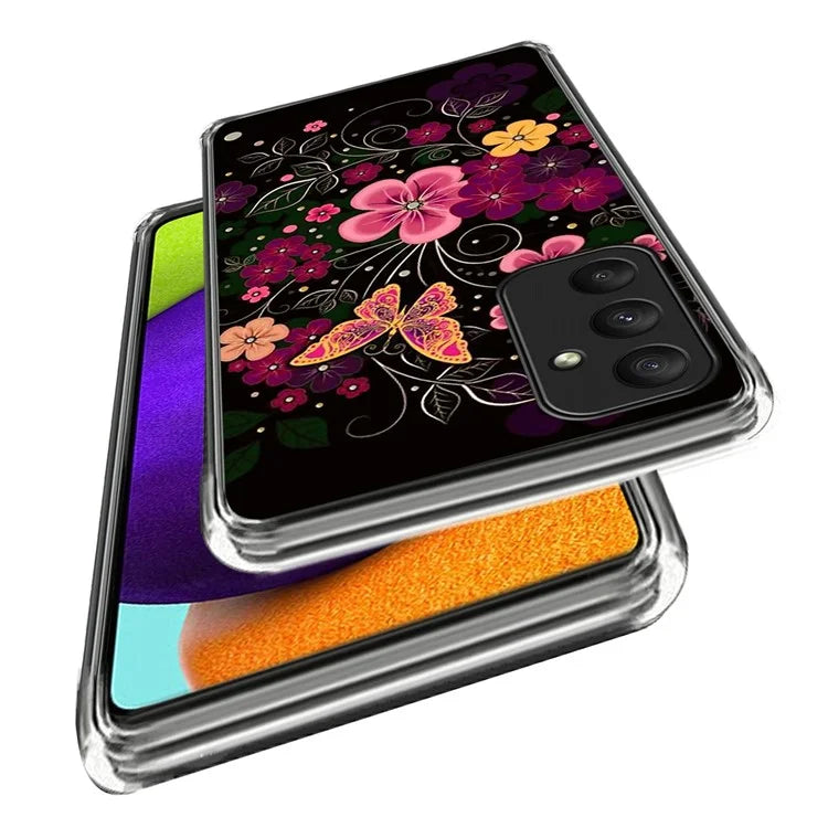 For Samsung Galaxy A15 4G / 5G Case Pattern Flexible Shockproof TPU Phone Cover