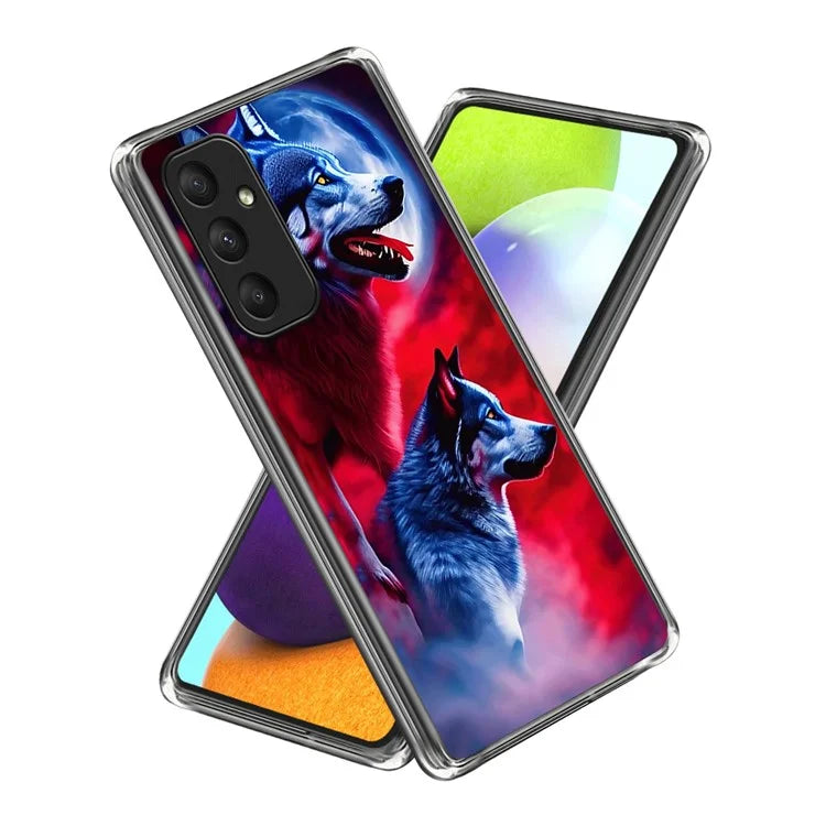 For Samsung Galaxy A15 4G / 5G Case Pattern Flexible Shockproof TPU Phone Cover