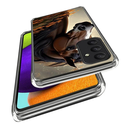 For Samsung Galaxy A15 4G / 5G Case Pattern Flexible Shockproof TPU Phone Cover
