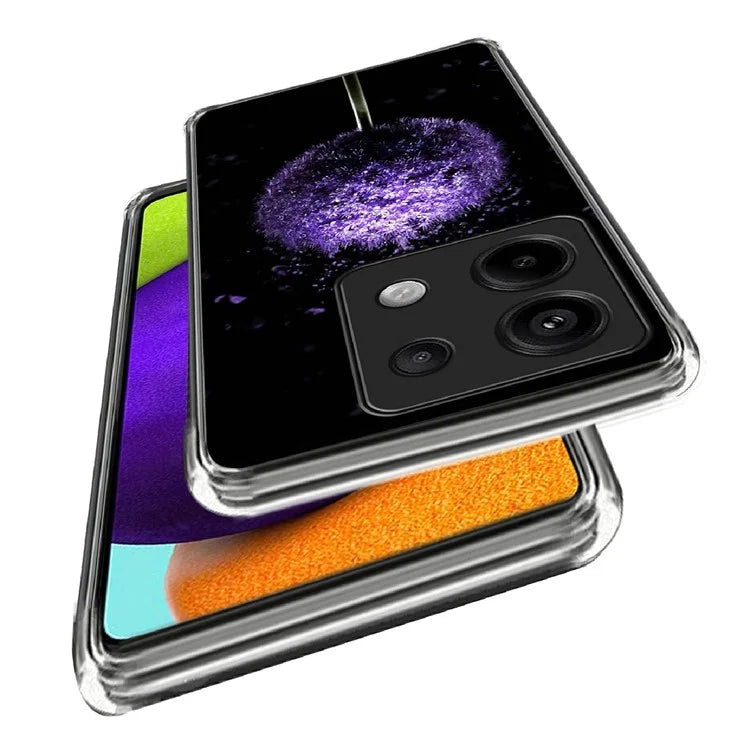 Shockproof Case for Xiaomi Redmi Note 13 Pro 5G / Poco X6 5G Phone Case Pattern Printing TPU Slim Cover