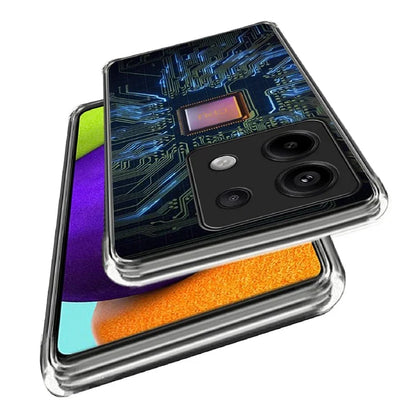Shockproof Case for Xiaomi Redmi Note 13 Pro 5G / Poco X6 5G Phone Case Pattern Printing TPU Slim Cover