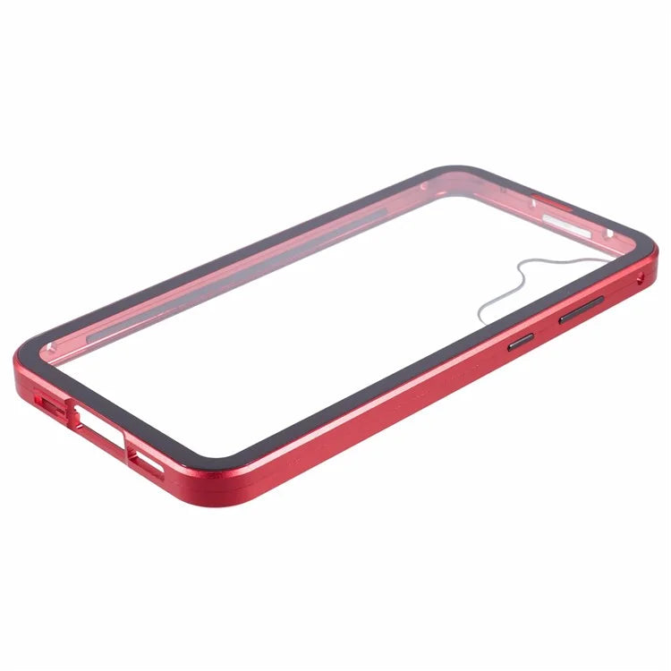 For Samsung Galaxy A35 5G Case Magnetic Full Protection Clear Phone Cover