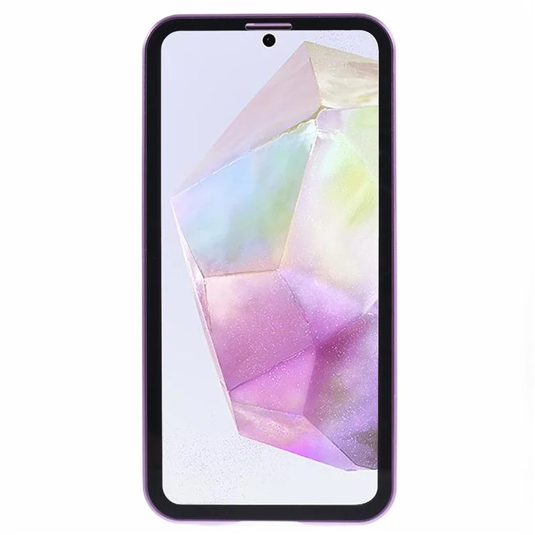 For Samsung Galaxy A35 5G Case Magnetic Full Protection Clear Phone Cover