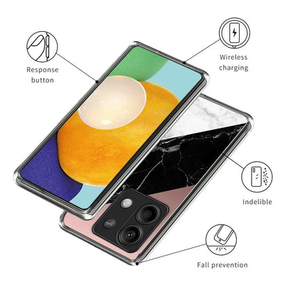 For Xiaomi Redmi Note 13 5G Case Pattern Printing Soft TPU Protective Phone Cover