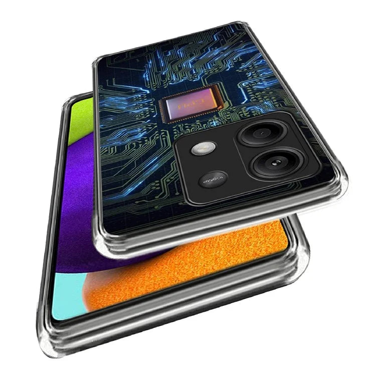 For Xiaomi Redmi Note 13 5G Case Pattern Printing Soft TPU Protective Phone Cover