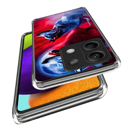 For Xiaomi Redmi Note 13 5G Case Pattern Printing Soft TPU Protective Phone Cover