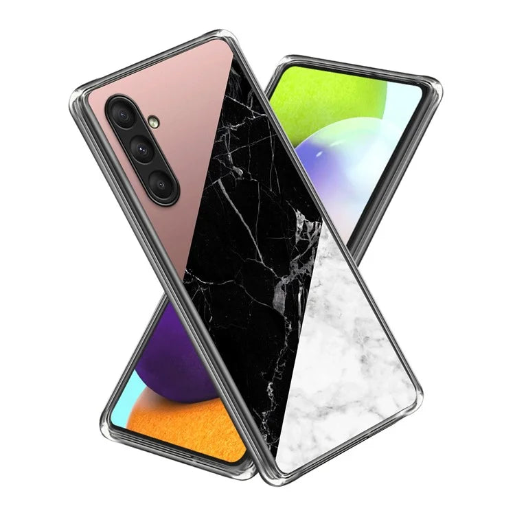 For Samsung Galaxy A24 4G (162.1 x 77.6 x 8.3mm) Case Pattern Printing Slim TPU Phone Cover