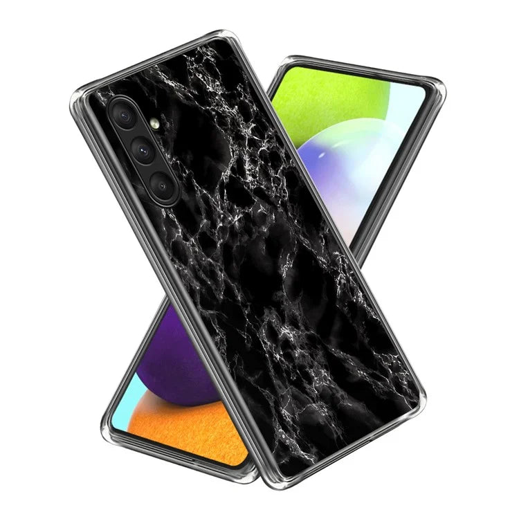 For Samsung Galaxy A24 4G (162.1 x 77.6 x 8.3mm) Case Pattern Printing Slim TPU Phone Cover