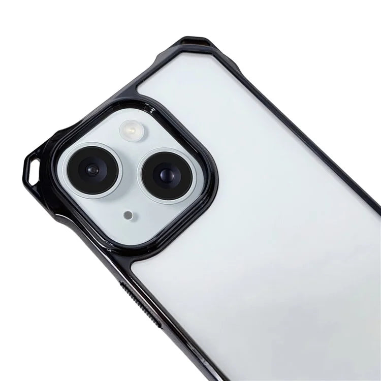 For iPhone 14 Plus Case with Lanyard Reinforced Corner Drop-proof Phone Shell