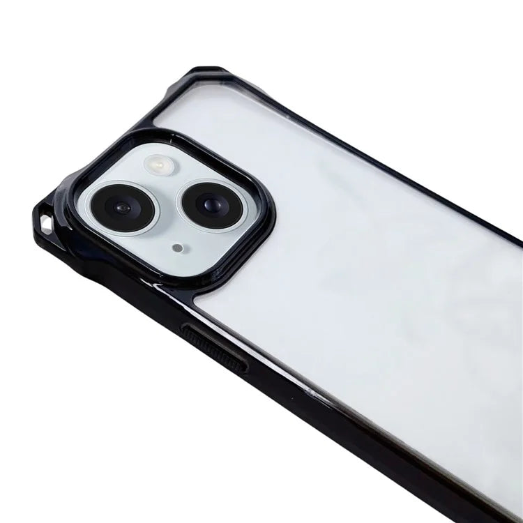 For iPhone 14 Plus Case with Lanyard Reinforced Corner Drop-proof Phone Shell