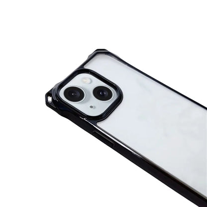 For iPhone 13 Case Reinforced Corner Drop Protection TPU Phone Cover with Thin Lanyard