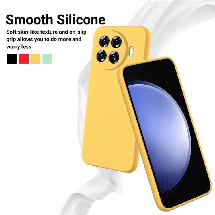 For Transsion Tecno Spark 20 Pro+ Case Soft Lining Liquid Silicone Drop-proof Phone Cover