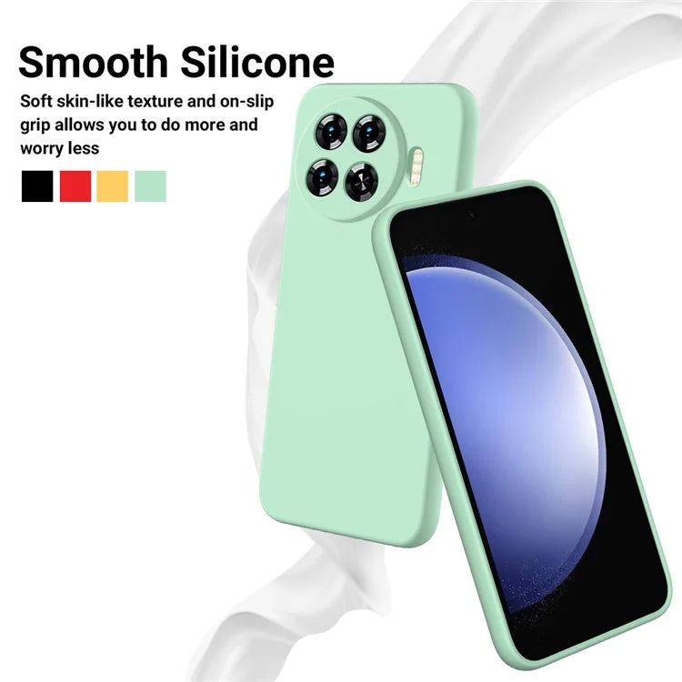 For Transsion Tecno Spark 20 Pro+ Case Soft Lining Liquid Silicone Drop-proof Phone Cover
