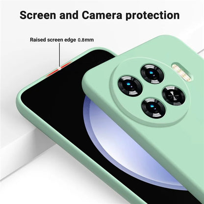 For Transsion Tecno Spark 20 Pro+ Case Soft Lining Liquid Silicone Drop-proof Phone Cover