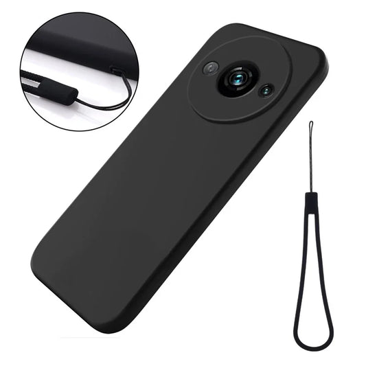 Cell Phone Case for Xiaomi Redmi A3 / Poco C61 4G Liquid Silicone Soft Lining Shockproof Cover