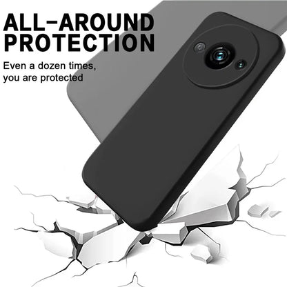 Cell Phone Case for Xiaomi Redmi A3 / Poco C61 4G Liquid Silicone Soft Lining Shockproof Cover