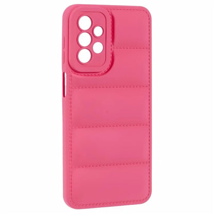 JTW Series For Samsung Galaxy A52 4G / A52s 5G / A52 5G TPU Case Down Jacket Rubberized Phone Cover