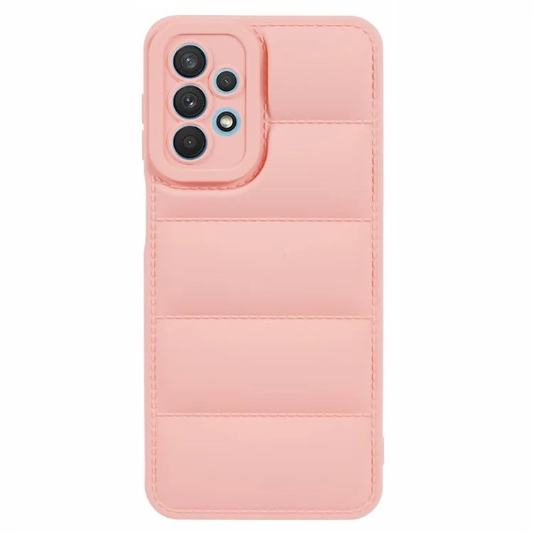 JTW Series For Samsung Galaxy A52 4G / A52s 5G / A52 5G TPU Case Down Jacket Rubberized Phone Cover
