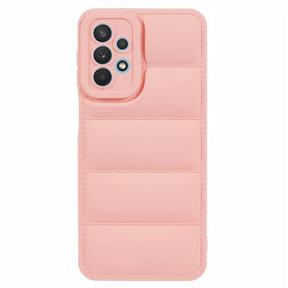 JTW Series For Samsung Galaxy A52 4G / A52s 5G / A52 5G TPU Case Down Jacket Rubberized Phone Cover