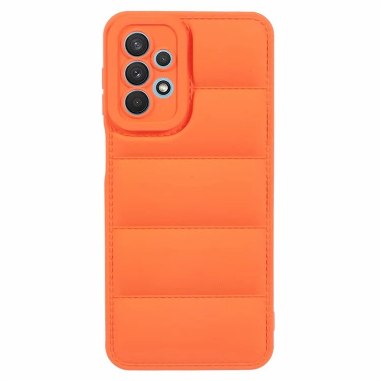 JTW Series For Samsung Galaxy A52 4G / A52s 5G / A52 5G TPU Case Down Jacket Rubberized Phone Cover