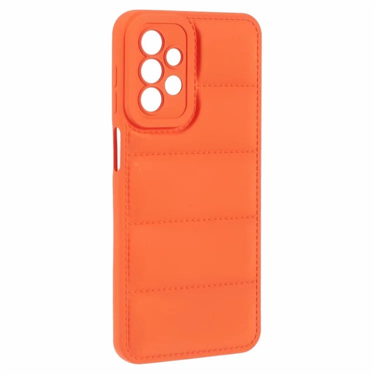 JTW Series For Samsung Galaxy A52 4G / A52s 5G / A52 5G TPU Case Down Jacket Rubberized Phone Cover