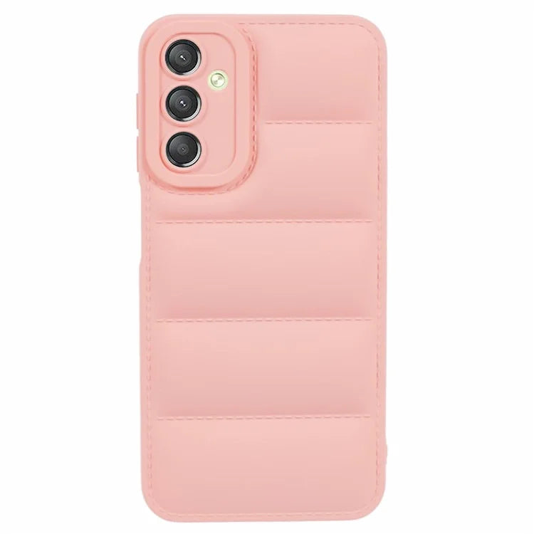JTW Series For Samsung Galaxy A35 5G Down Jacket Design Anti-fall TPU Case Phone Shell