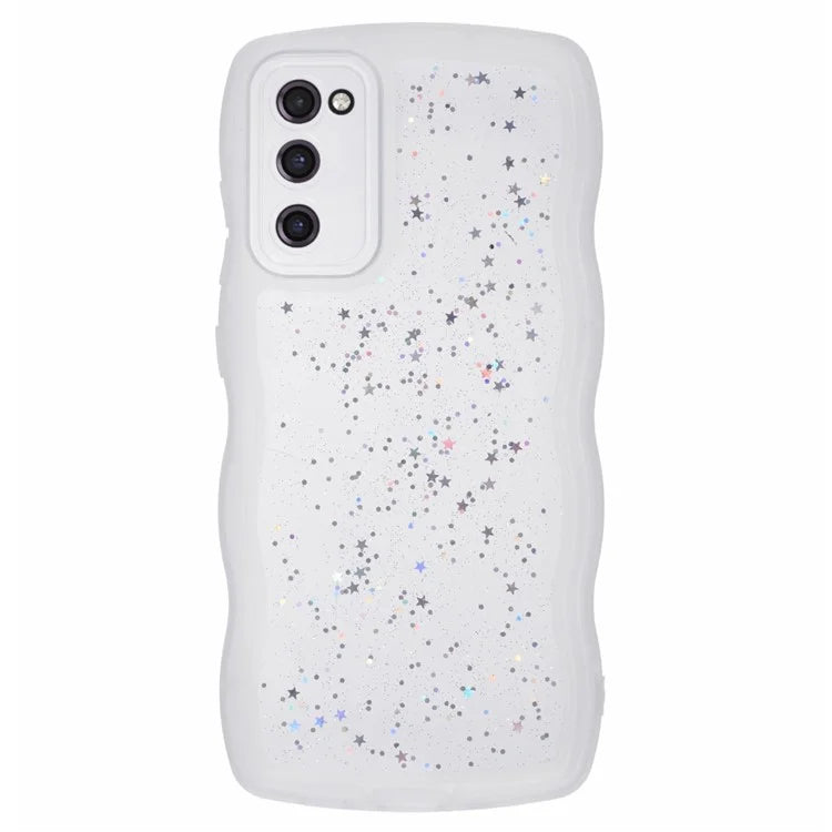 JTW Series for Samsung Galaxy S20 FE / S20 FE 5G / S20 FE 2022 / S20 Lite Case Glitter Stars TPU Cover
