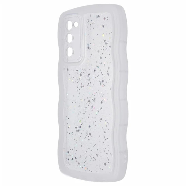 JTW Series for Samsung Galaxy S20 FE / S20 FE 5G / S20 FE 2022 / S20 Lite Case Glitter Stars TPU Cover