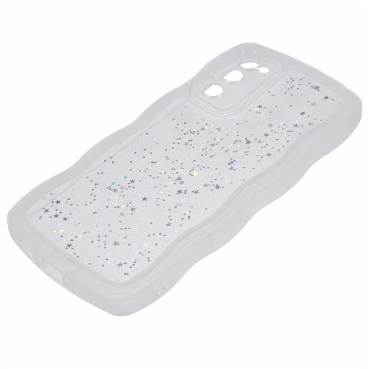 JTW Series for Samsung Galaxy S20 FE / S20 FE 5G / S20 FE 2022 / S20 Lite Case Glitter Stars TPU Cover