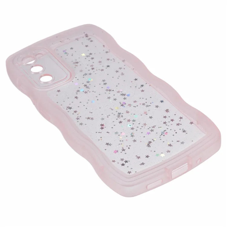 JTW Series for Samsung Galaxy S20 FE / S20 FE 5G / S20 FE 2022 / S20 Lite Case Glitter Stars TPU Cover