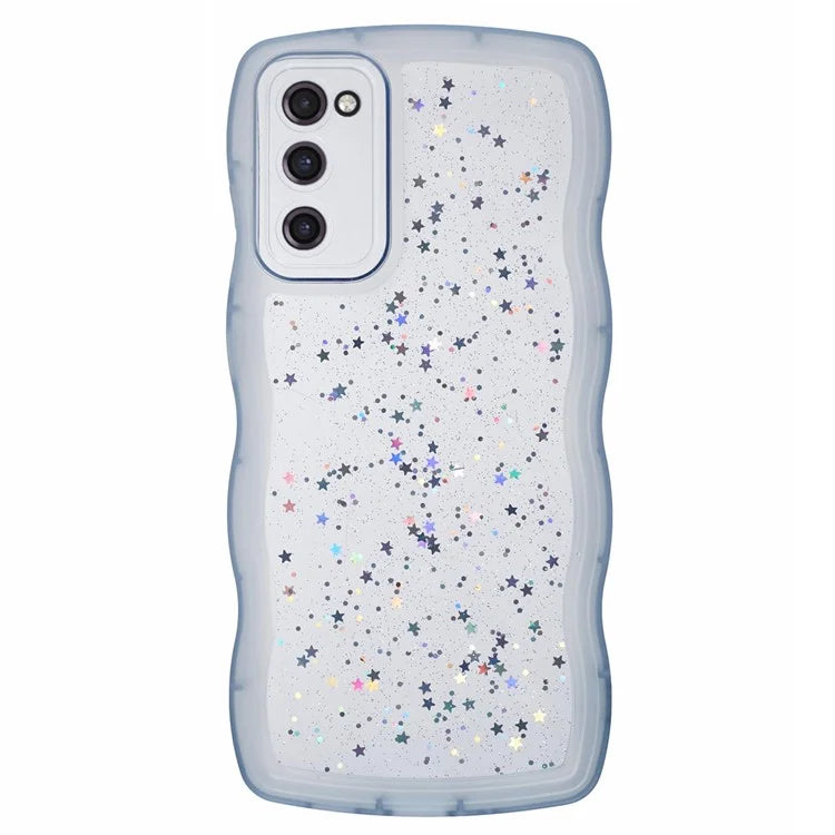JTW Series for Samsung Galaxy S20 FE / S20 FE 5G / S20 FE 2022 / S20 Lite Case Glitter Stars TPU Cover