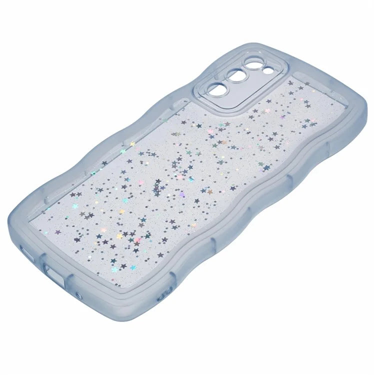 JTW Series for Samsung Galaxy S20 FE / S20 FE 5G / S20 FE 2022 / S20 Lite Case Glitter Stars TPU Cover