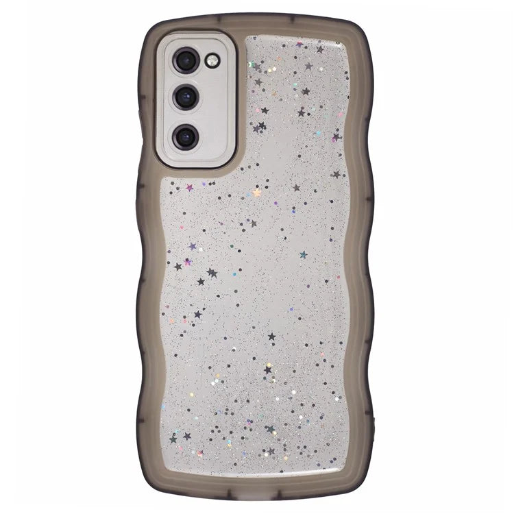 JTW Series for Samsung Galaxy S20 FE / S20 FE 5G / S20 FE 2022 / S20 Lite Case Glitter Stars TPU Cover