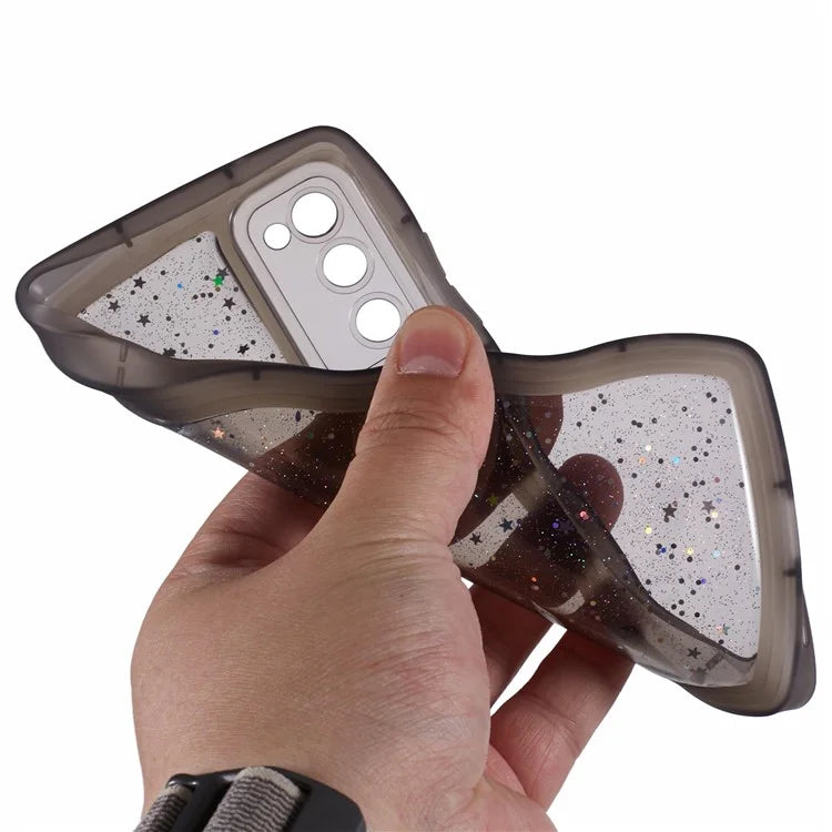 JTW Series for Samsung Galaxy S20 FE / S20 FE 5G / S20 FE 2022 / S20 Lite Case Glitter Stars TPU Cover