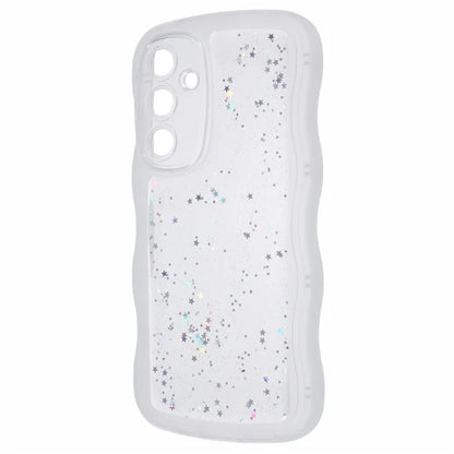 JTW Series for Samsung Galaxy S23 FE Case Epoxy Design Wavy Edge TPU Phone Cover