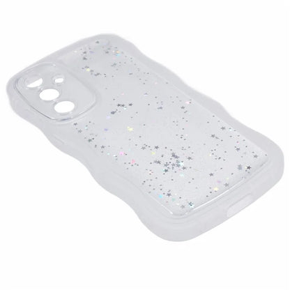 JTW Series for Samsung Galaxy S23 FE Case Epoxy Design Wavy Edge TPU Phone Cover