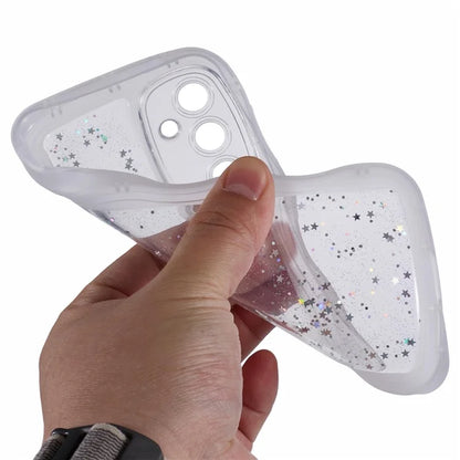 JTW Series for Samsung Galaxy S23 FE Case Epoxy Design Wavy Edge TPU Phone Cover