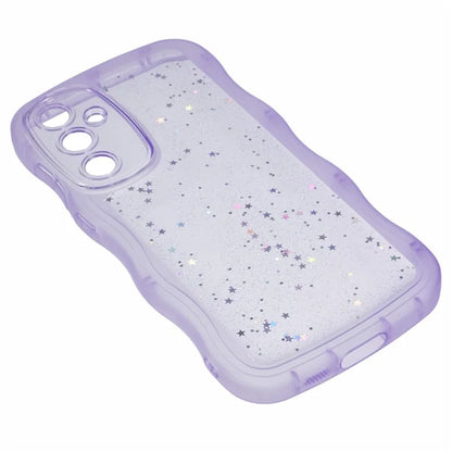 JTW Series for Samsung Galaxy S23 FE Case Epoxy Design Wavy Edge TPU Phone Cover