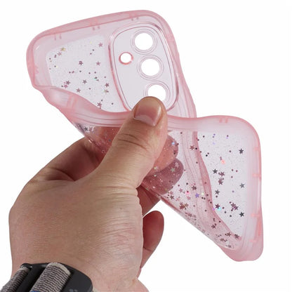 JTW Series for Samsung Galaxy S23 FE Case Epoxy Design Wavy Edge TPU Phone Cover