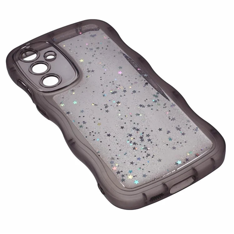 JTW Series for Samsung Galaxy S23 FE Case Epoxy Design Wavy Edge TPU Phone Cover