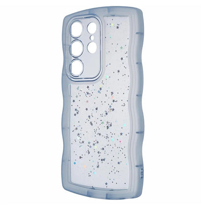 JTW Series for Samsung Galaxy S24 Ultra Slim Case Wavy Edge Epoxy TPU Phone Cover