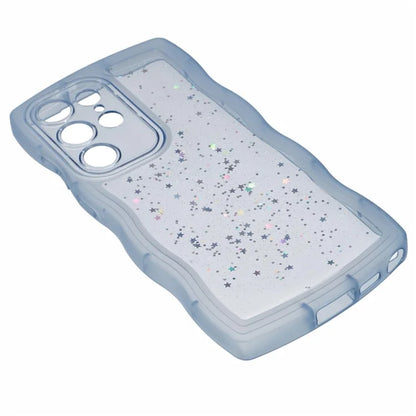 JTW Series for Samsung Galaxy S24 Ultra Slim Case Wavy Edge Epoxy TPU Phone Cover