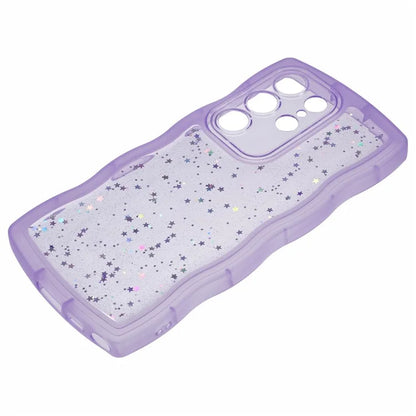 JTW Series for Samsung Galaxy S24 Ultra Slim Case Wavy Edge Epoxy TPU Phone Cover