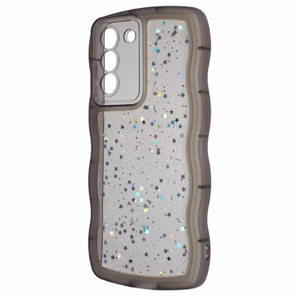 JTW Series for Samsung Galaxy S22 5G TPU Case Shockproof Epoxy Phone Cover Wavy Edge