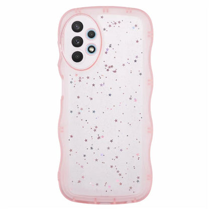 JTW Series for Samsung Galaxy A52 4G / 5G / A52s 5G Case Wavy Edge TPU Bling Star Phone Cover