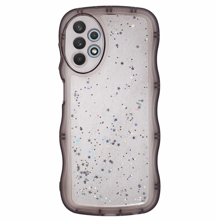 JTW Series for Samsung Galaxy A52 4G / 5G / A52s 5G Case Wavy Edge TPU Bling Star Phone Cover