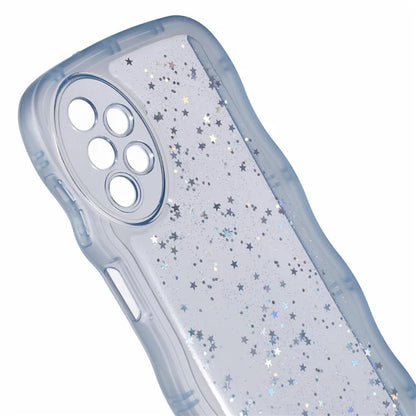 JTW Series for Samsung Galaxy A33 5G TPU Case Wavy Edge Glitter Stars Back Phone Cover