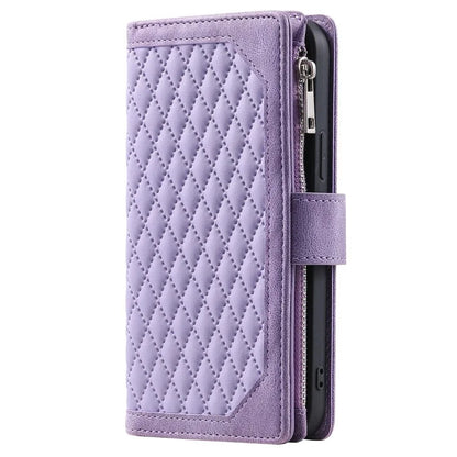For Xiaomi Redmi Note 13 Pro+ 5G Case Zipper Pocket Flip Leather Phone Cover with Wrist Strap